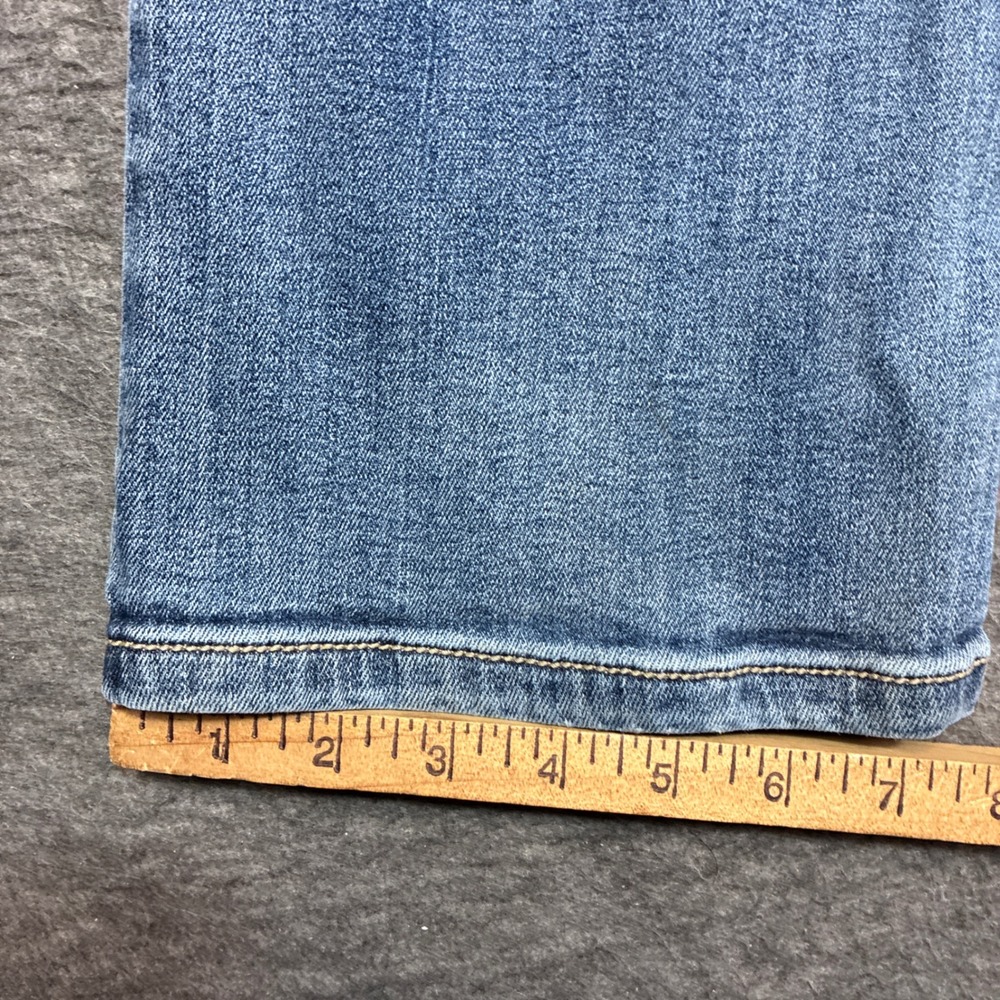 Wrangler Shiloh Riding Jeans Bootcut Womens 7x32 Blue Flex Waistband Embroidered - Picture 13 of 14